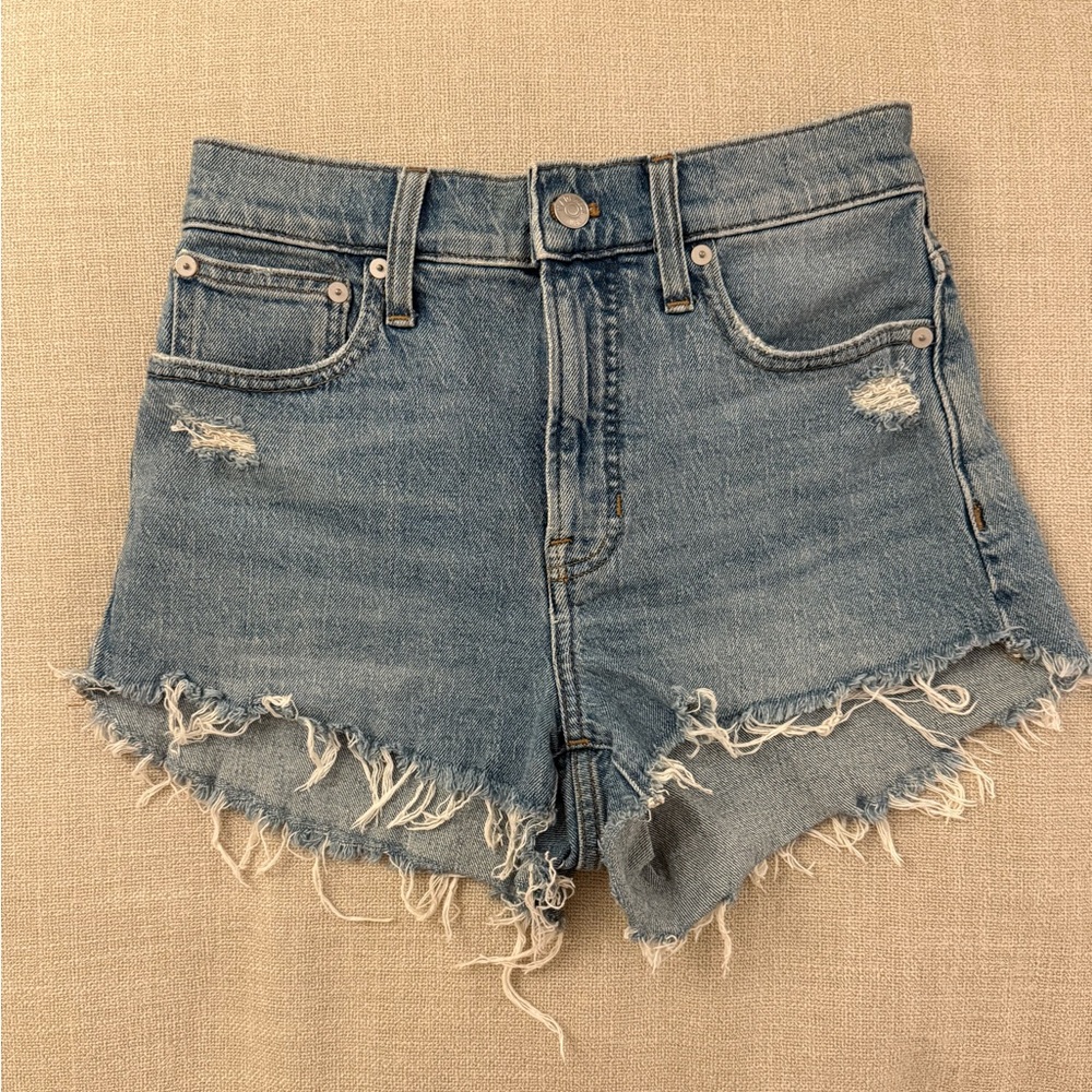 Madewell High Rise Denim Shorts